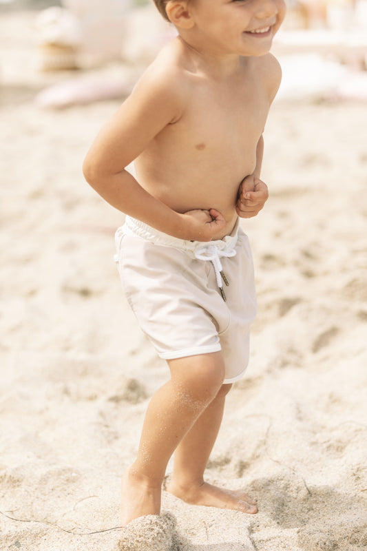 Mini Kapalua Boy Trunks - Sand