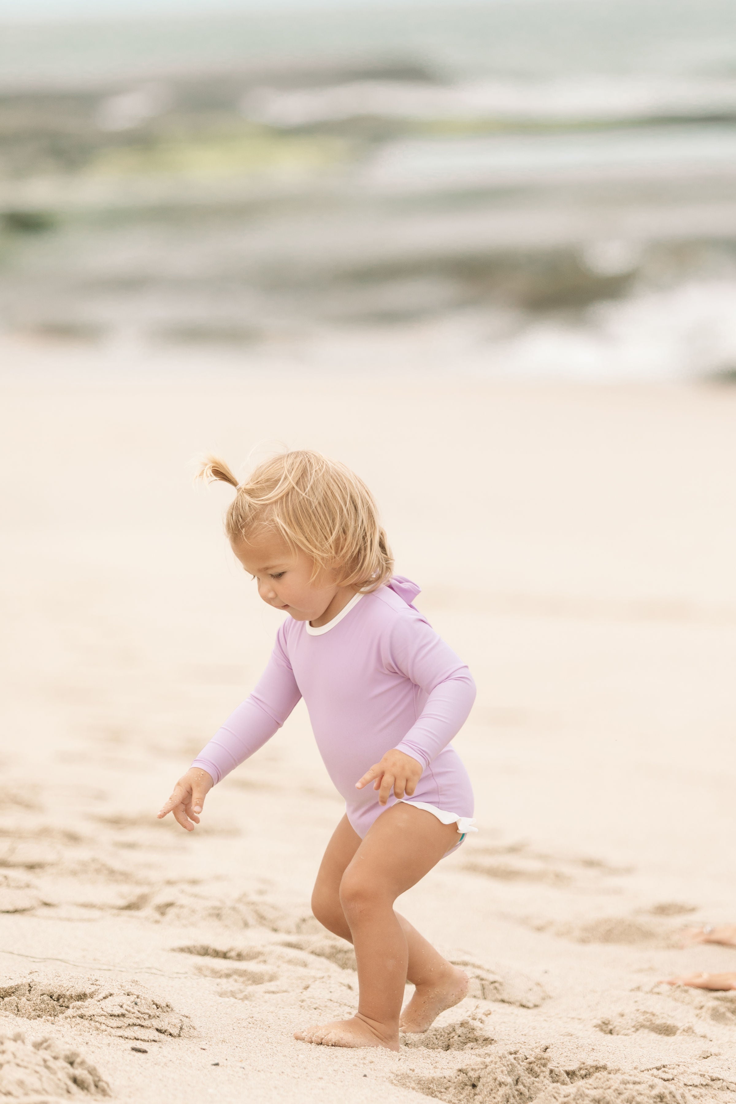 Doheny Rash Guard The Doheny Rashguard - Lilac – MooRoo Swim