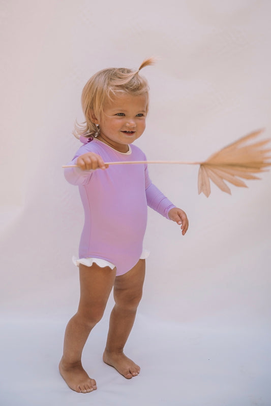 Doheny Rash Guard The Doheny Rashguard - Lilac – MooRoo Swim