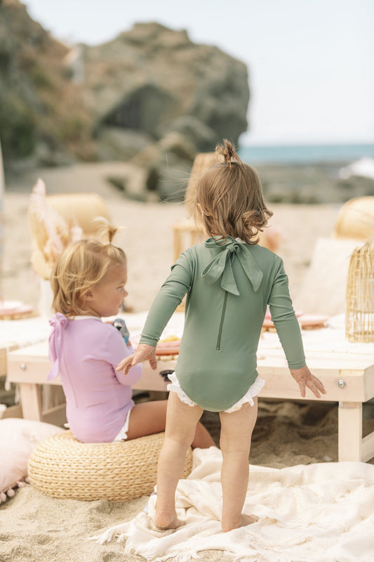 Doheny Rash Guard The Doheny Rashguard - Sage – MooRoo Swim